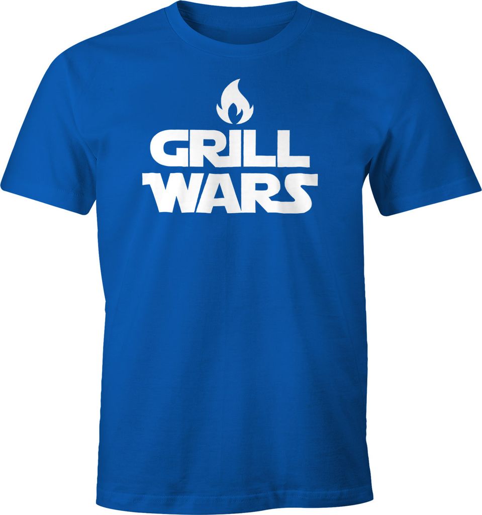 Herren T-Shirt Grill Wars Fun-Shirt Moonworks L