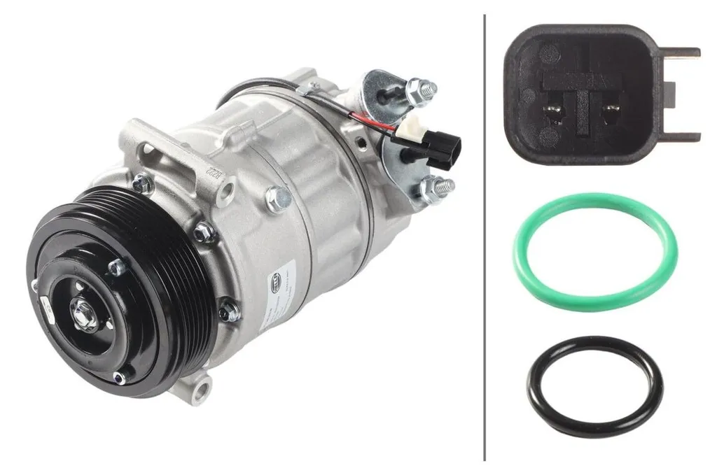 Compresseur de Climatisation 12V Ø 110 HELLA pour JAGUAR XJ Series