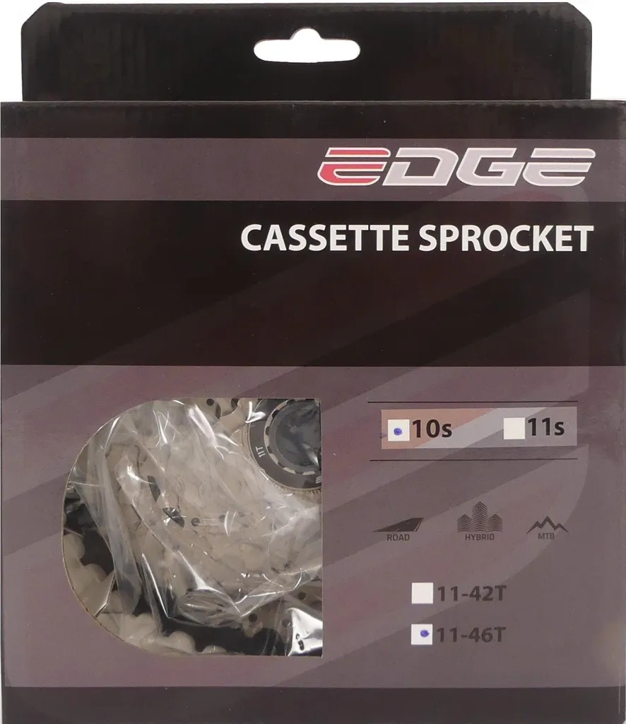 Cassette 10V CS-M6010 11-46T Noir pour monter sans effort à VTT