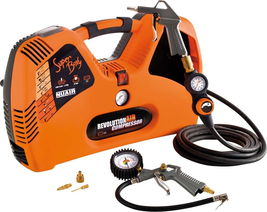 Nuair - Super-Boxy Kompressor 2 L - 1,5 PS