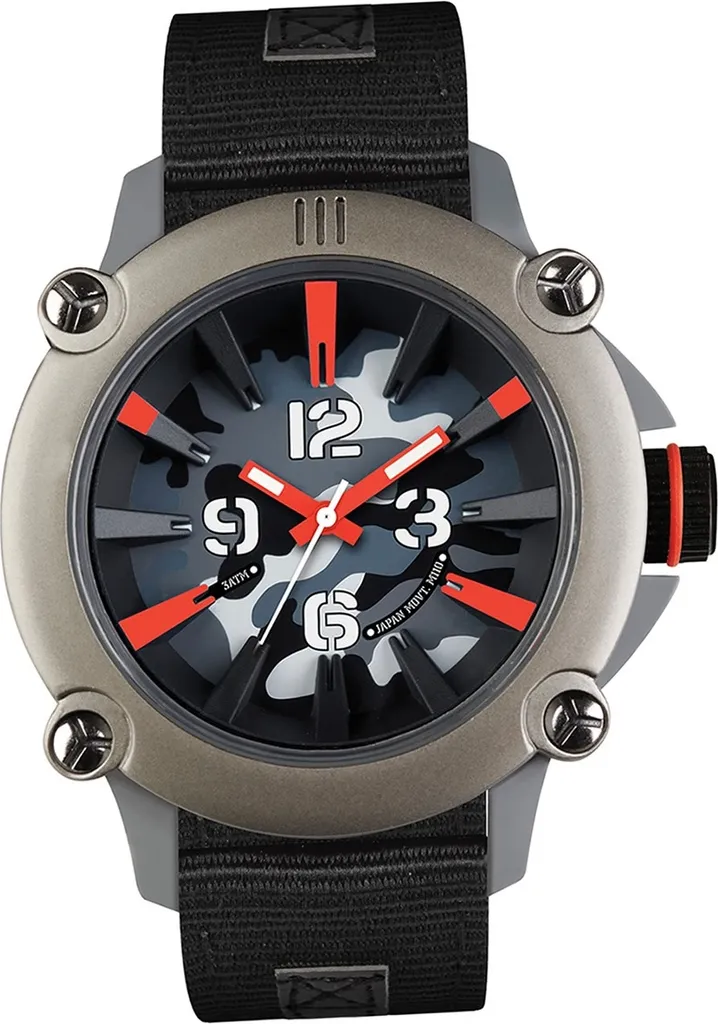 Montre Hommes eneWatch E72395 Fashion Modèle 110 Bracelet Nylon Souple