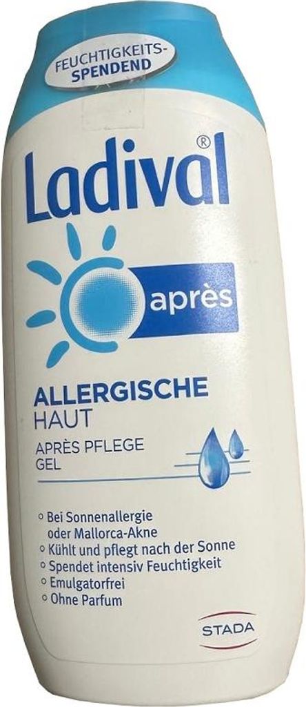 LADIVAL allergische Haut Apres PflegeGel 200ml PZN 19362705