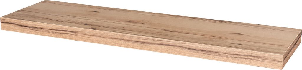 Wandboard Bobby 80cm Kernbuche - Wandregal Regal Board Bord Wandbord