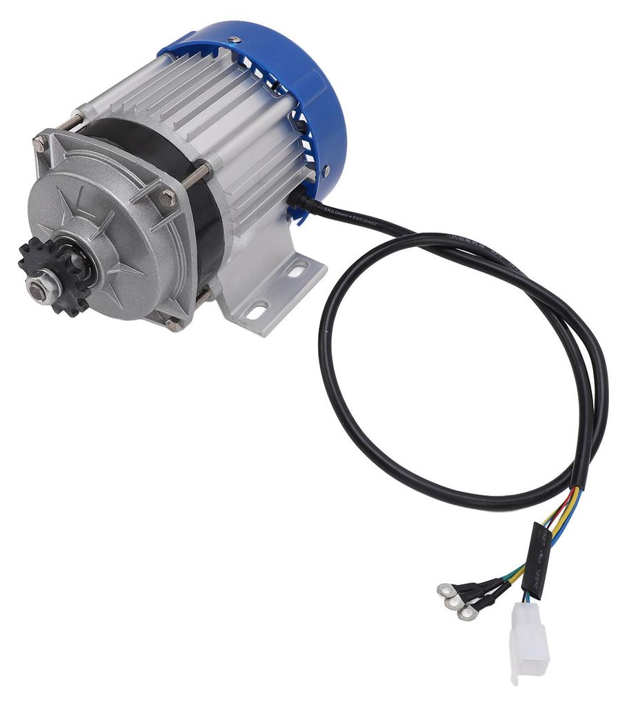 24V 500W elektrisches Dreirad, bürstenloser Motor, professionelles Aluminiumgehäuse, Permanentmagnet-DC-Verzögerung