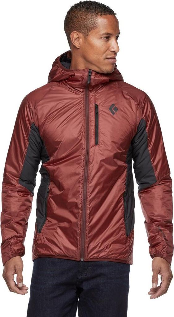 M Vision Hybrid Hoody, Dark Crimson, Large, Herren - Black Diamond, AP7440386003LRG1