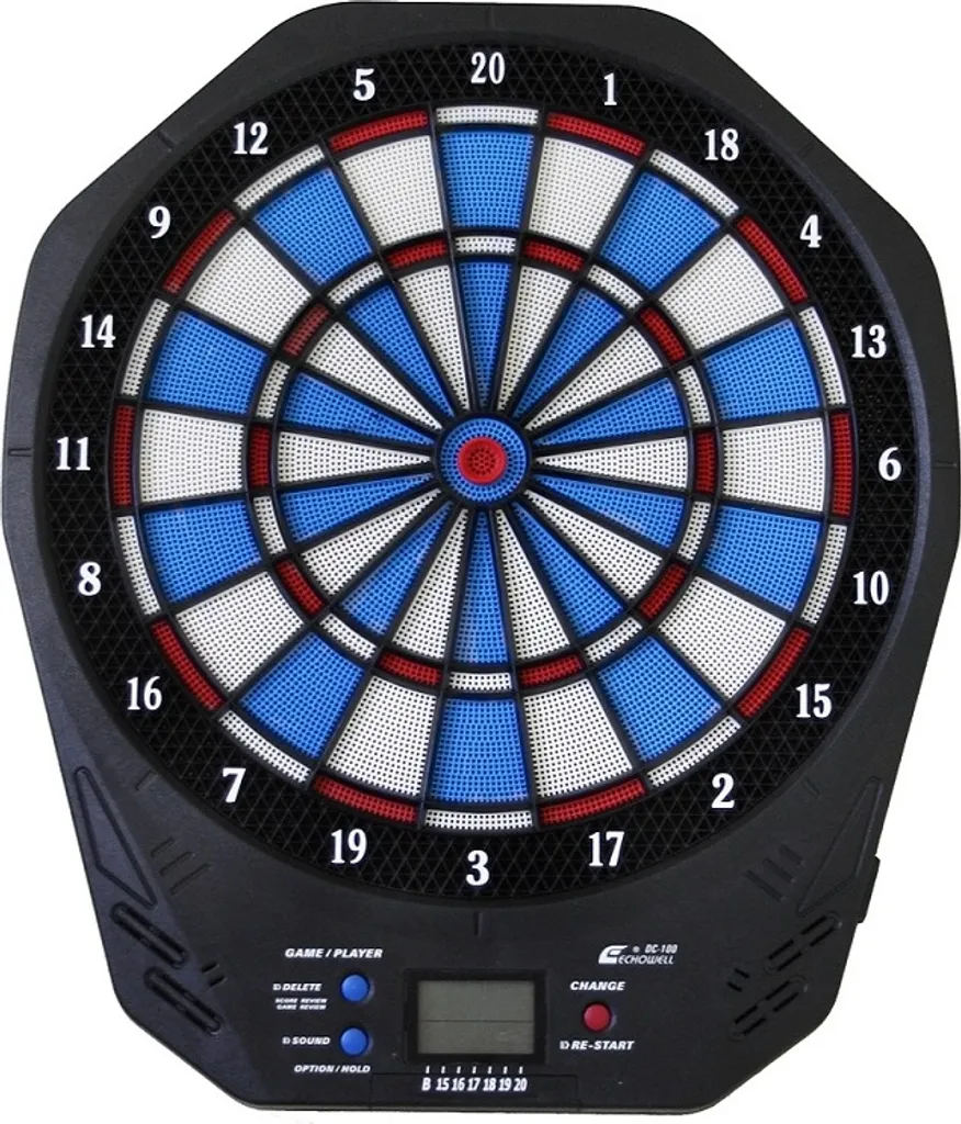 Jeu de fléchettes électronique Echowell DC100 pour 8 joueurs max