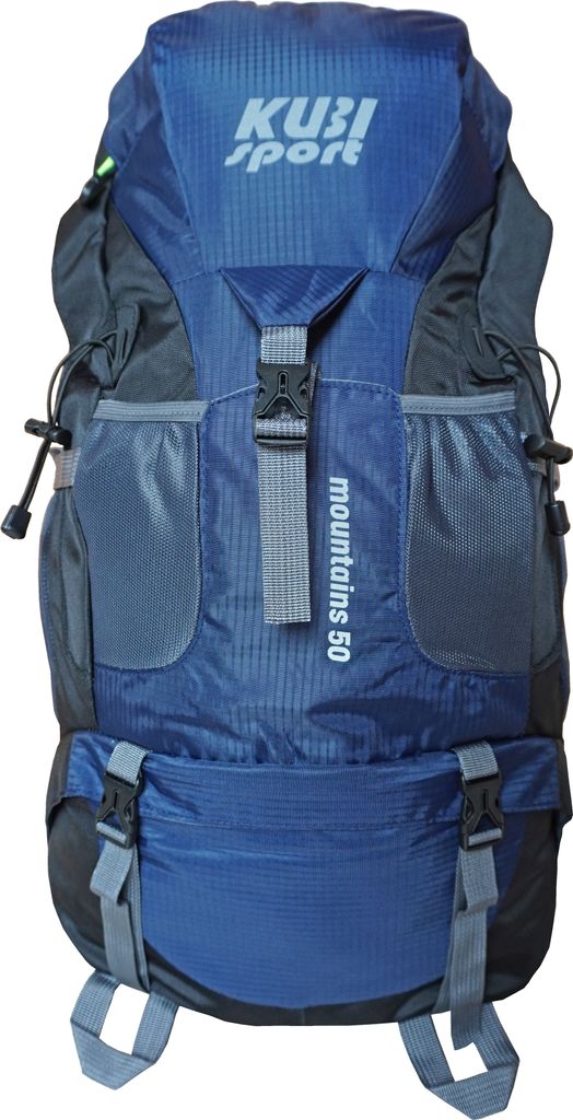 Rucksack Mountains 50 L zum Wandern blau Produktbild 