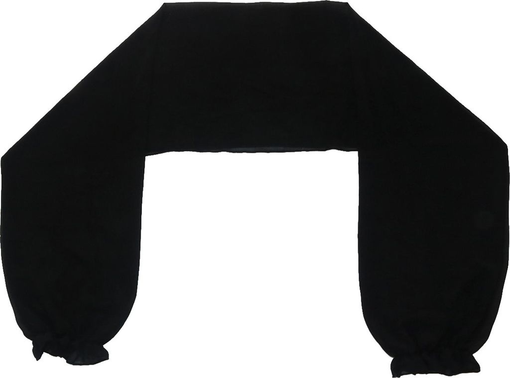 Chiffon-Schal, einfarbig, für den Sommer, dünnes Sonnenschutzhemd, vorne offen, lange Ärmel, Rüschenbündchen, Strandschal