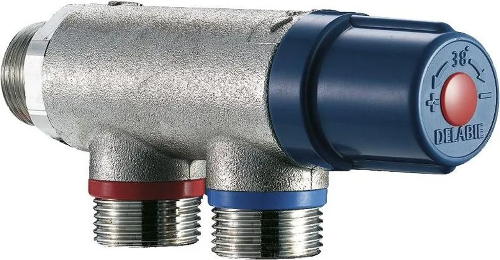 Anti-brûlure : Mitigeur thermostatique DELABIE 733020 Premix Compact