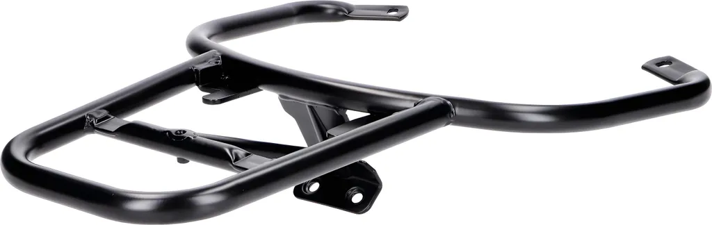 Support Top Case Vespa GTS Noir : Solution de Rangement Arrière Stable