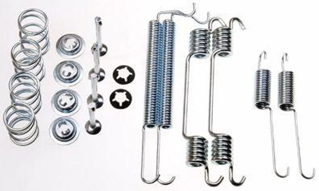 DENCKERMANN Zubehörsatz Bremsbacken B160077 Hinten für OPEL Corsa C Schrägheck (X01)