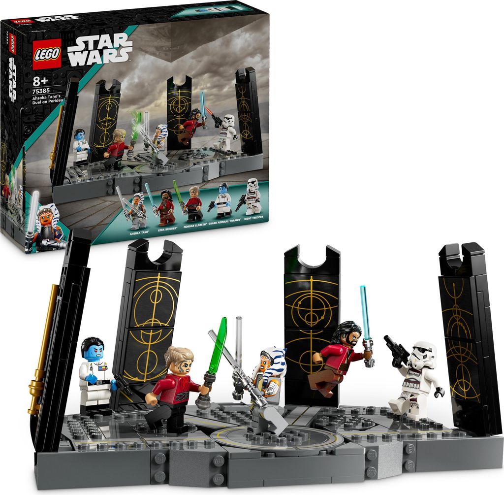 LEGO Star Wars Ahsoka Tanos Duell auf Peridea, Bau- und Spielset für Kinder, 5 Minifiguren der Charaktere, Geburtstagsgeschenk für Jungen, Mädch...
