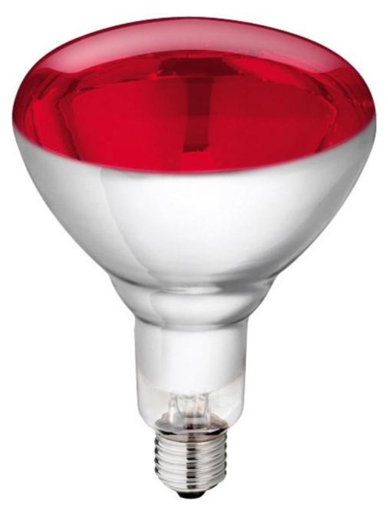 Kerbl Infrarood warmtelamp rood E27 | 100W | 150W | 250W Productafbeelding 
