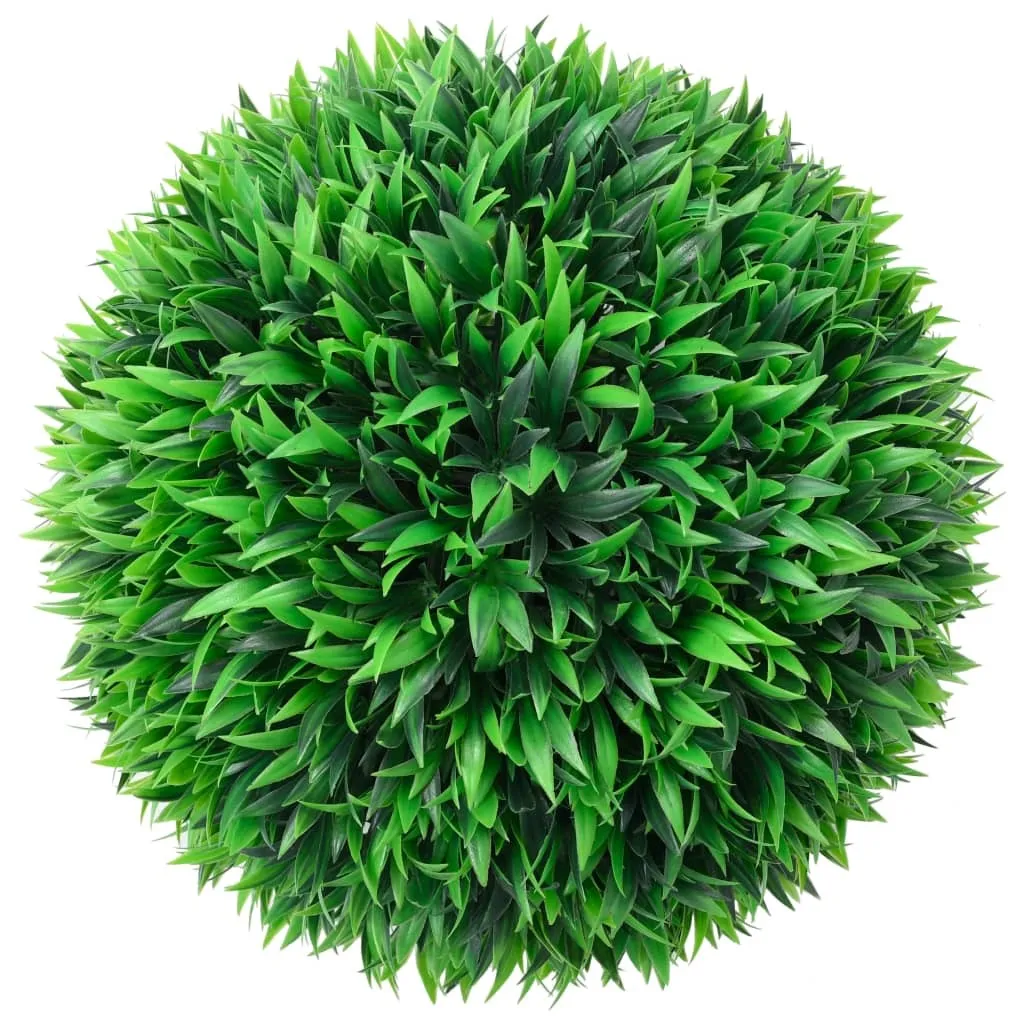vidaXL Palline Artificiali di Bosso 2 pz 38 cm - Arredo Esterno Top