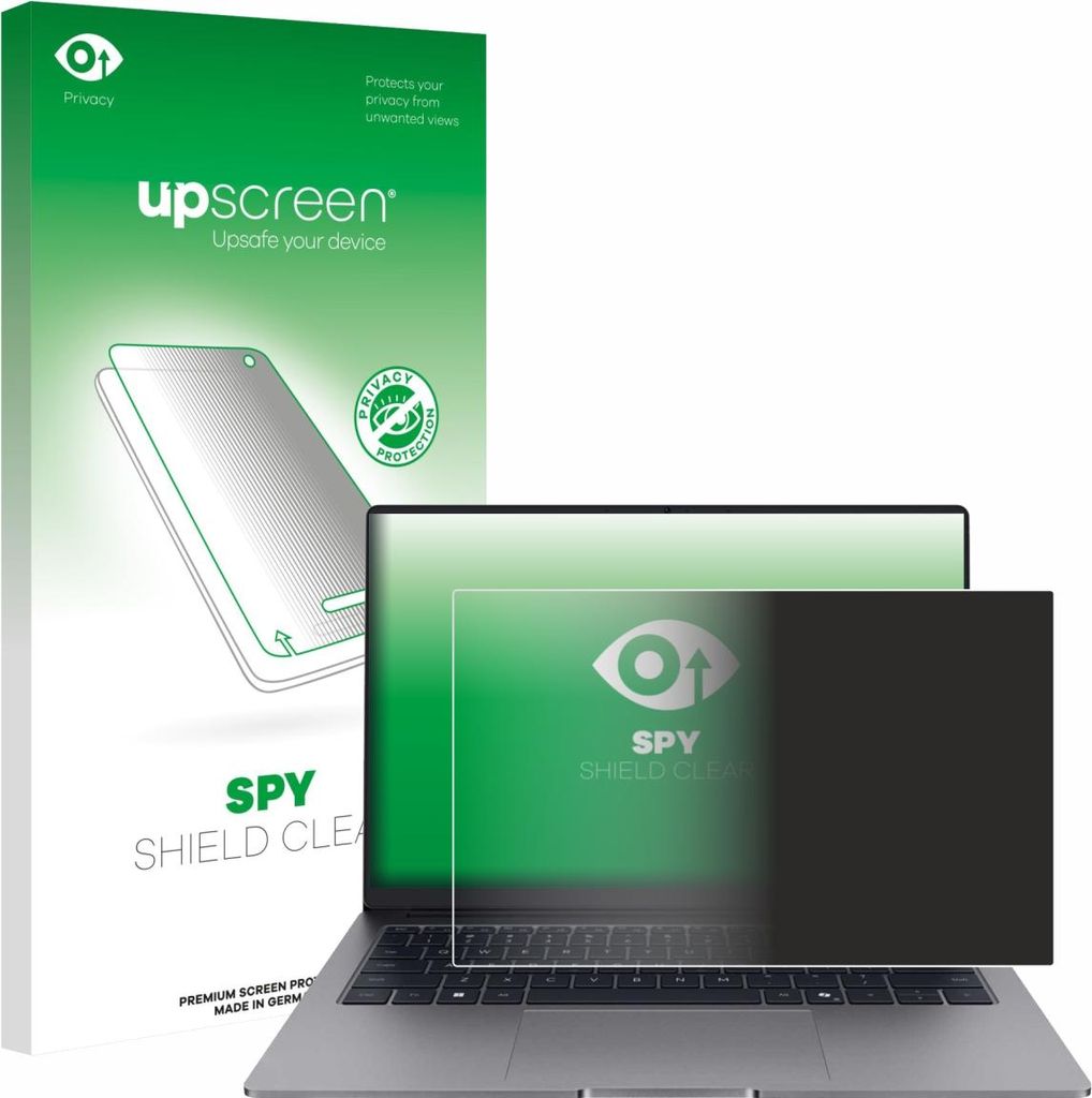 Für Honor MagicBook X14 Plus 2025 Sichtschutzfolie Schutzfolie upscreen Anti-Spy Privacy Sichtschutz Blickschutz Display Schutz Folie Blaulichtfilter