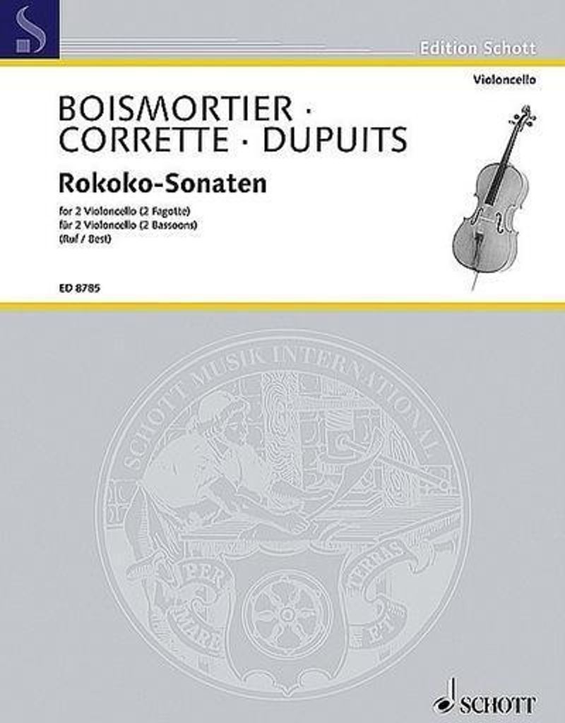 Rokoko-Sonatenfür 2 Violoncelli (2 Fagotte)