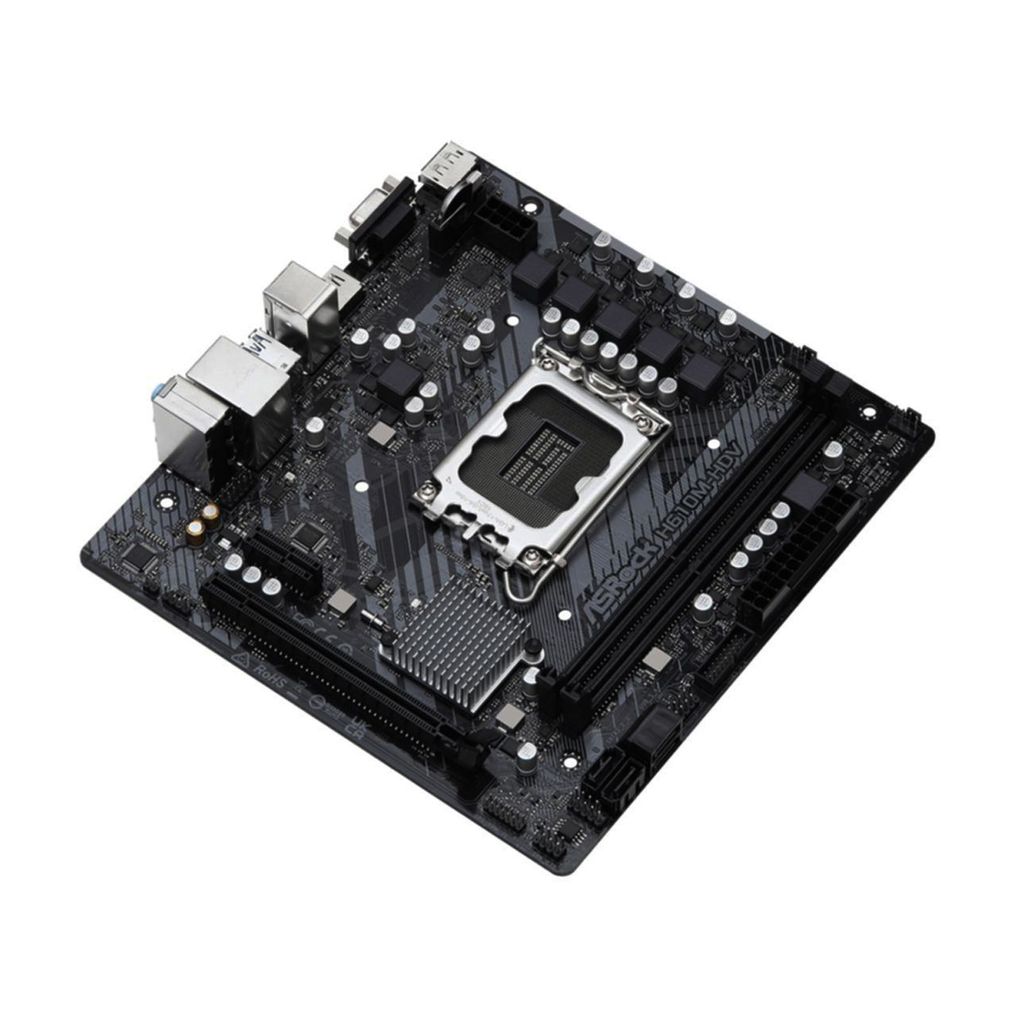 Asrock H610M-HDV, Intel, LGA 1700, Intel® Celeron®, Intel® Zdjęcie produktu 