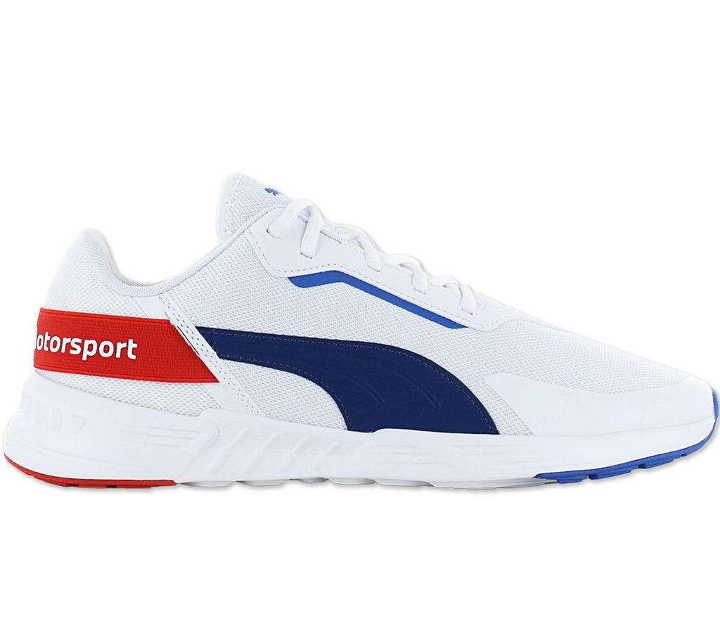 Puma BMW M Motorsport - Tiburion Logo - Herren Rennsport Schuhe Weiß 307502-02 , Größe: EU 46 UK 11