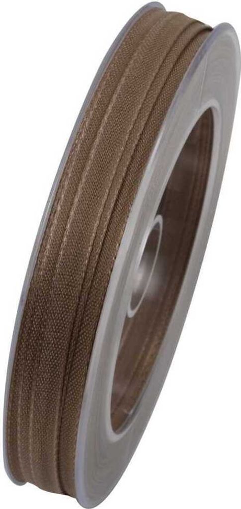 Webband, Schleifenband 6mm braun 40m Rolle (1m=0,20EUR) Goldina