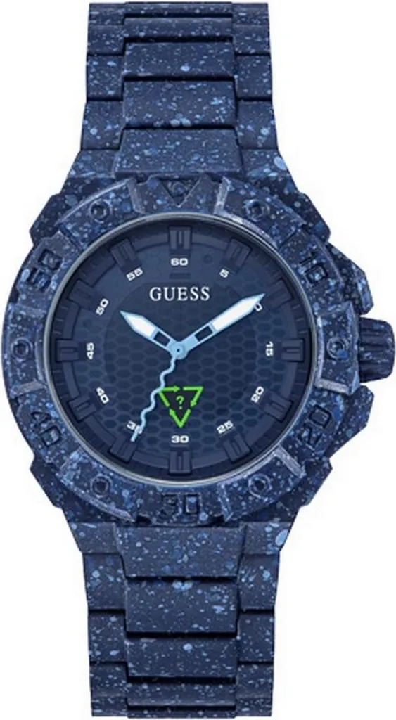 Montre Guess GW0507G1 dorée pour homme avec bracelet articulé chic