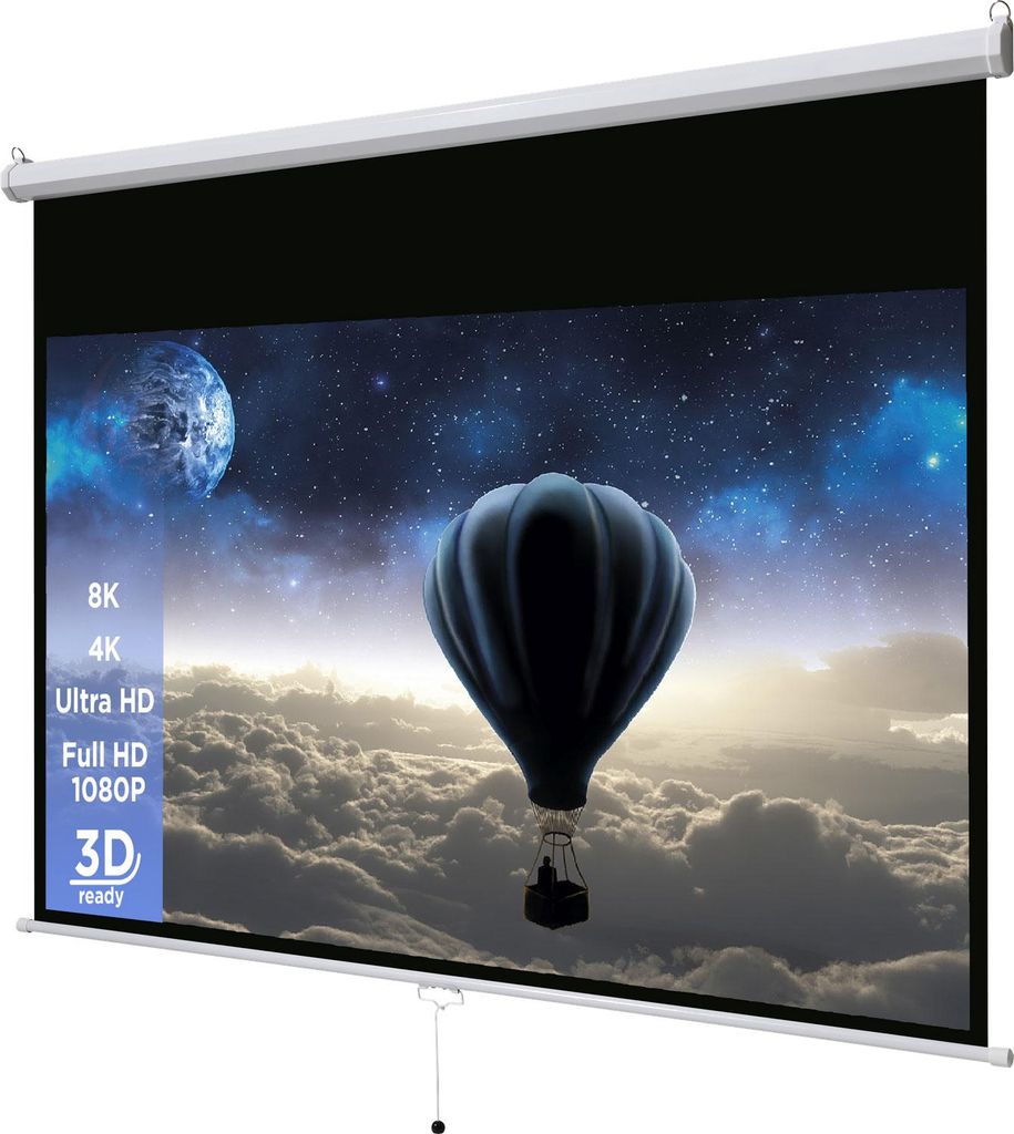 celexon basic Rollo-Leinwand 110" | 240x135 cm 16:9 | Produktbild 