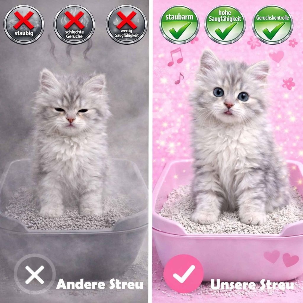 2x15 kg CANCAT Excellent kanadische Premium Katzenstreu
