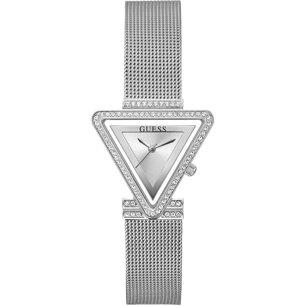 Nur Zeit Mit Steinen Guess Silber Kollektion Fame - frau