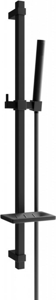 Mexen DQ70 Schiebe-Dusch-Set, Schwarz - 785704581-70
