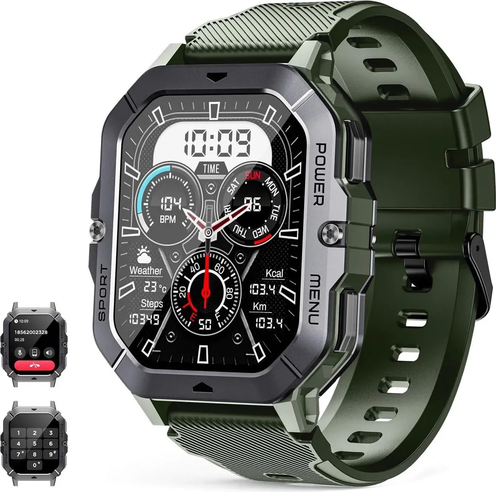 MIGOUFIT Sportwatch: 100+ Modalità Sport e Cardiofrequenzimetro 24/7