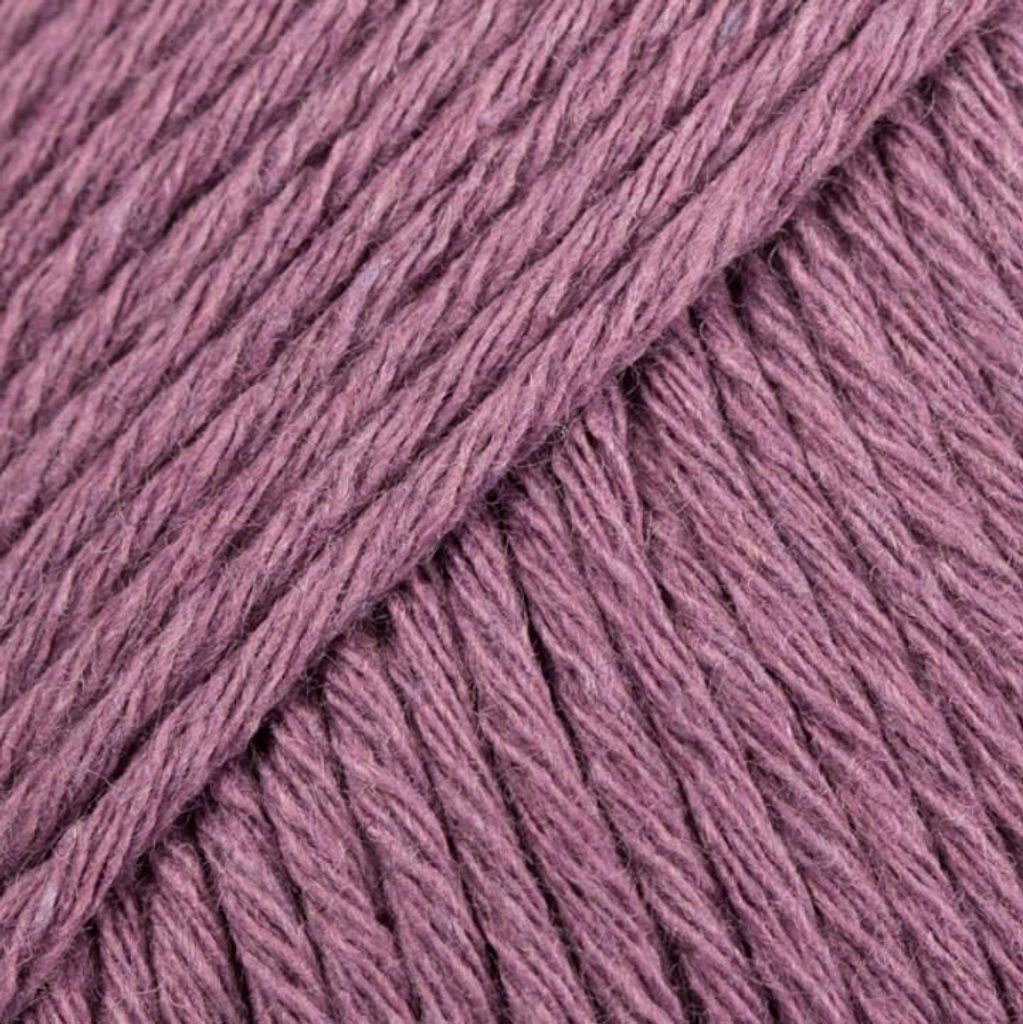 Drops Baumwolle Light Uni Colour 24 Grape Strickgarn