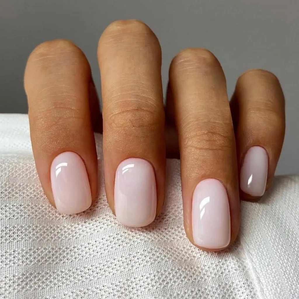 Unghie Finte Francesi Quadrato 24pz | Manicure Lattiginosa Veloce