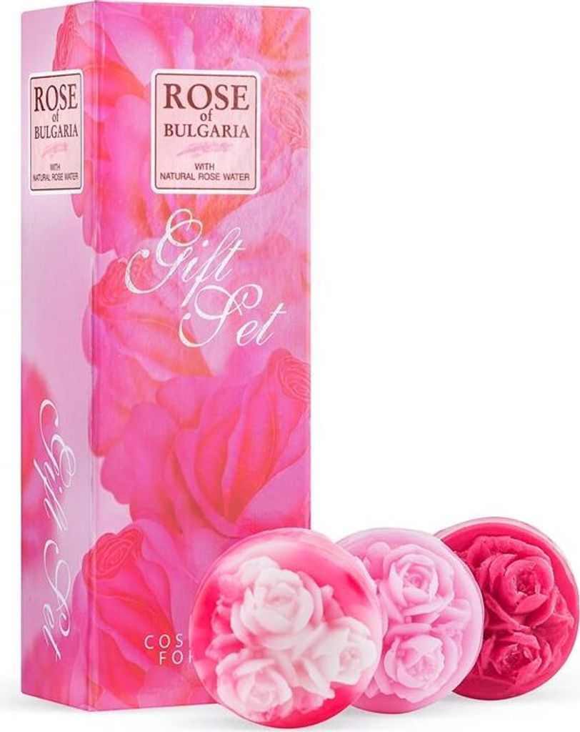 Biofresh - Geschenk Set 3 Handseifen 30 gr Rose of Bulgaria Produktbild 