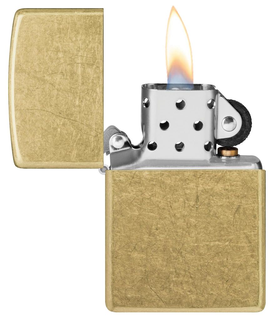 Accendino ZIPPO STREET BRASS 60006629 Immagine del prodotto 