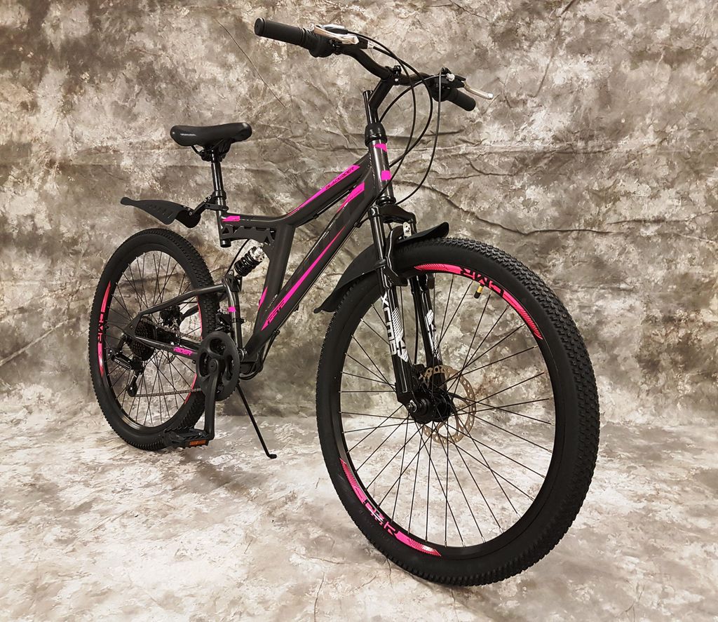 26 Zoll MTB Blackrider Vollgefedert 21-Gang Shimano Produktbild 