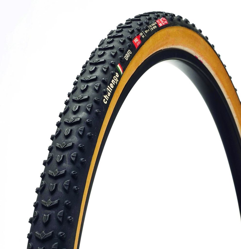 Challenge CX-Reifen Grifo Pro Handmade Tubular 28 Zoll (33-622) Schwarz/braun...