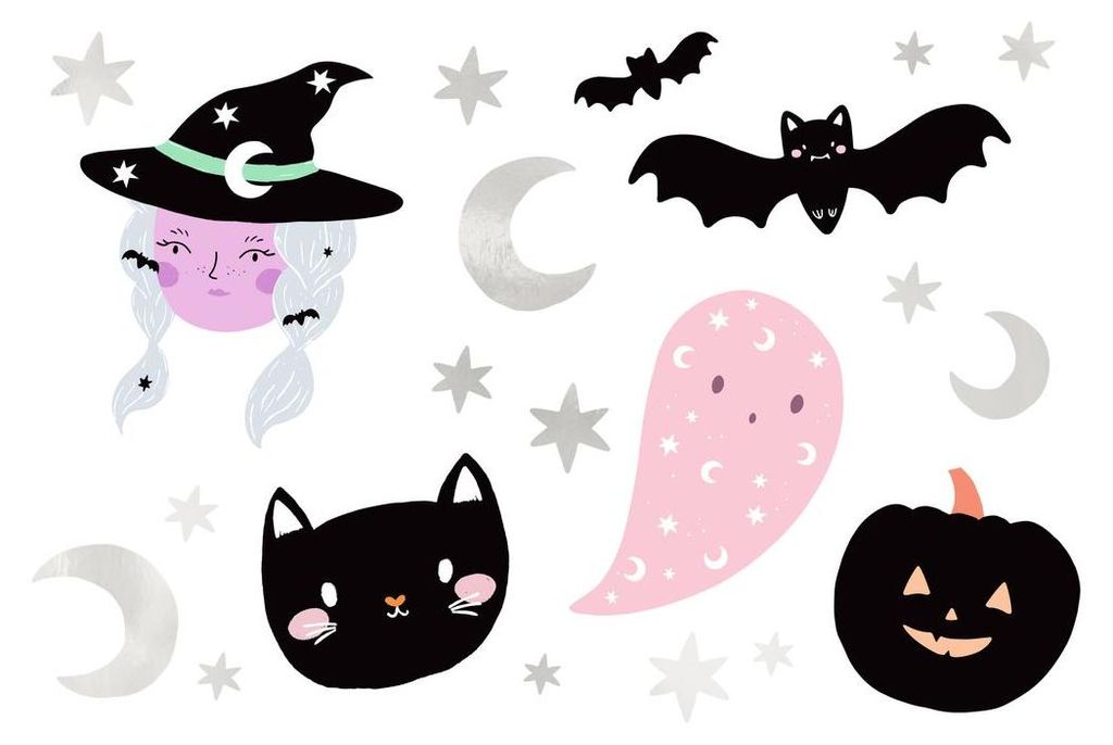 Halloween Temporäre Tattoos 20 Stk. Produktbild 