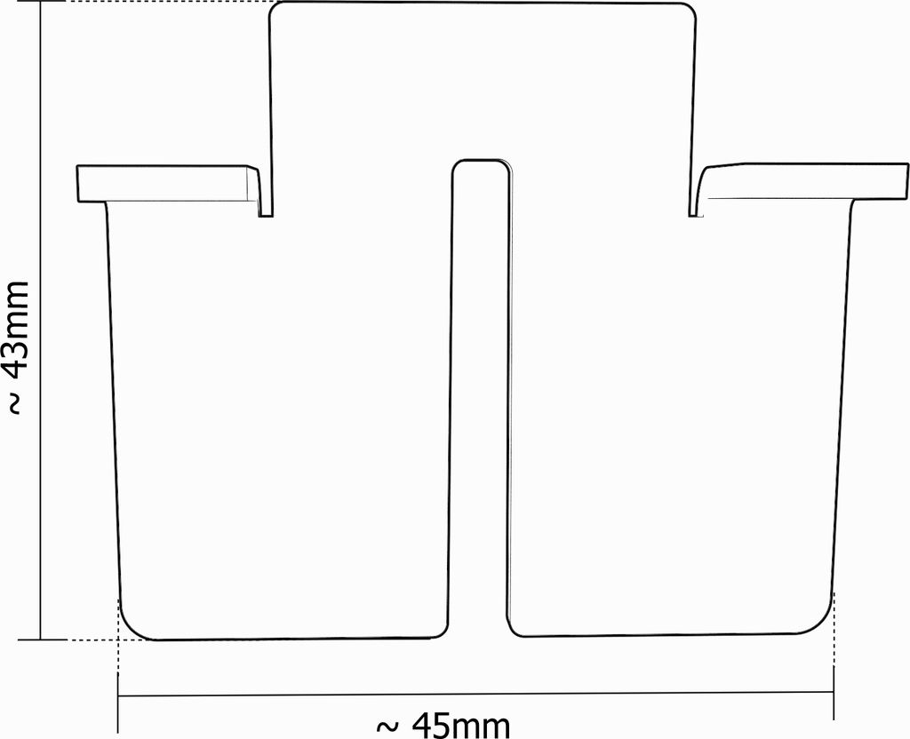 Grillrost Set Edelstahl passend für Weber Q100 Q200 Q300 Q1000 Q2000 Q3000, Größe:Adapterklammern Q100 Q200