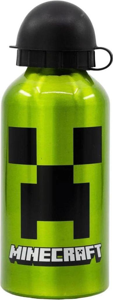 Minecraft Creeper Kinder Aluminium Trinkflasche 400 ml Produktbild 