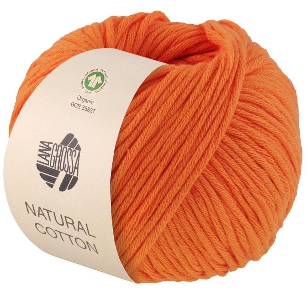 Lana Grossa - Natural Baumwolle GOTS 0006 orange Produktbild 