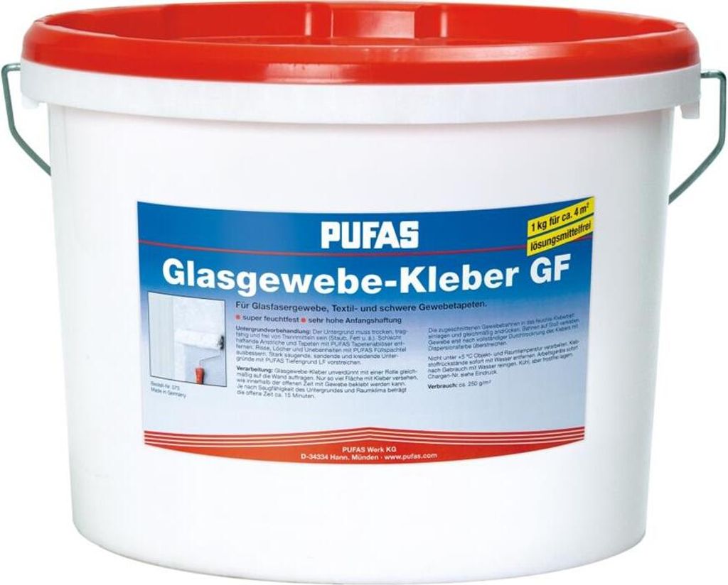PUFAS Glasgewebe Kleber GF - 18kg
