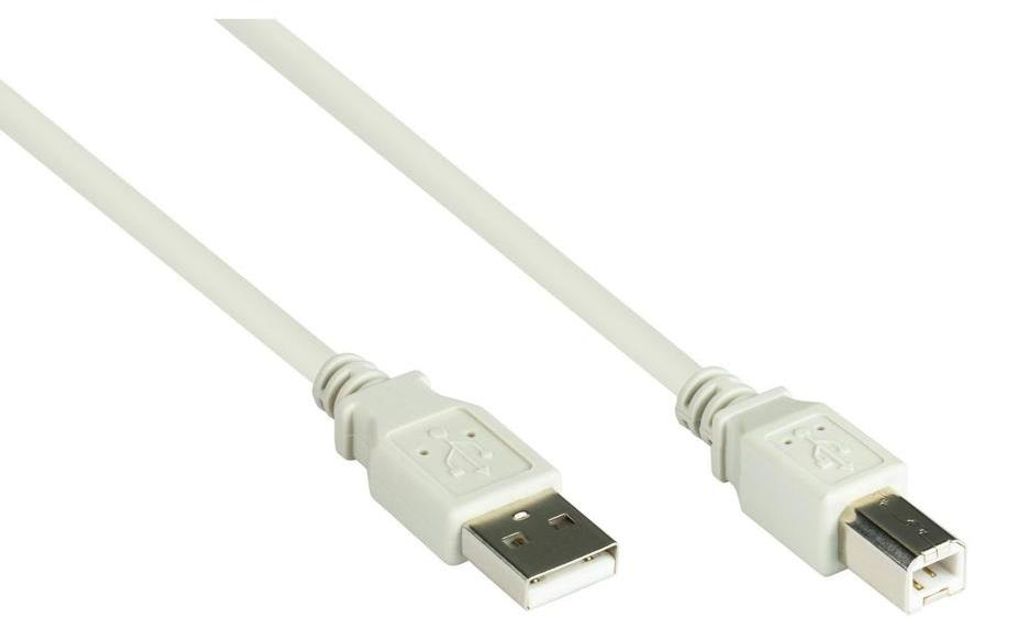 Good Connections, cable USB 2.0 a USB-B, 5 metros, color Imagen del producto 