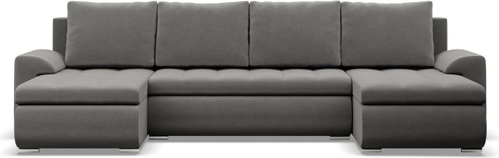 U-Sofa mit Schlaffunktion Foresta, 2 Chaiselongues, Produktbild 