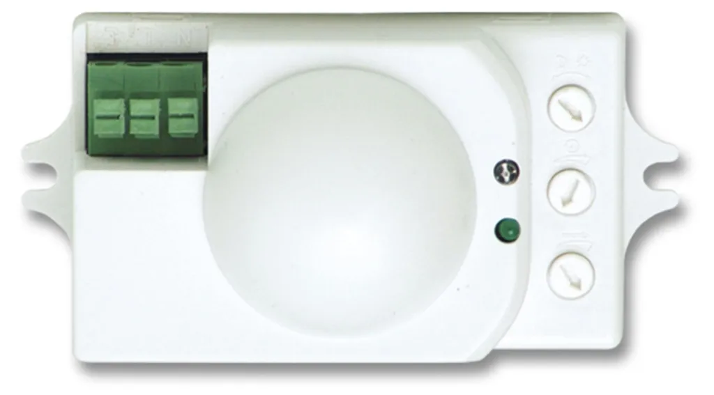 Détecteur de mouvement haute fréquence 360° Ecolite 1200W blanc 12m HF