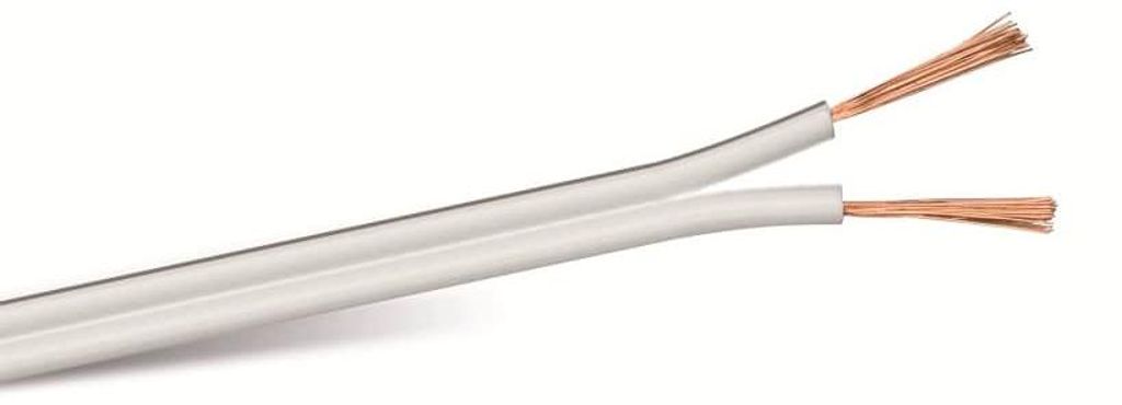HDSupply SC2400W-50 Lautsprecherkabel, 50 m, Weiß