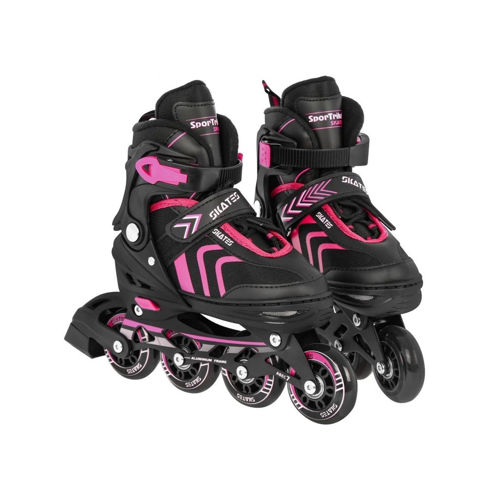 SporTrike Patins à roulettes 4in1 rose-noir, taille. 39-43 Image du produit 