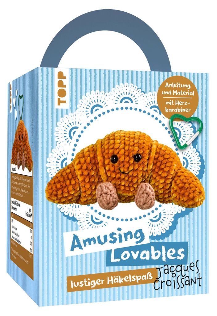 Amusing Lovables Häkelset Jacques Croissant Produktbild 