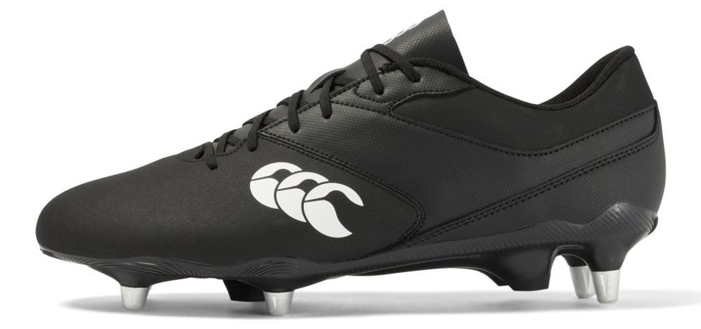 Canterbury Rugby Schuhe Phoenix Raze SG Schwarz-Weiß Größe 43 Grip