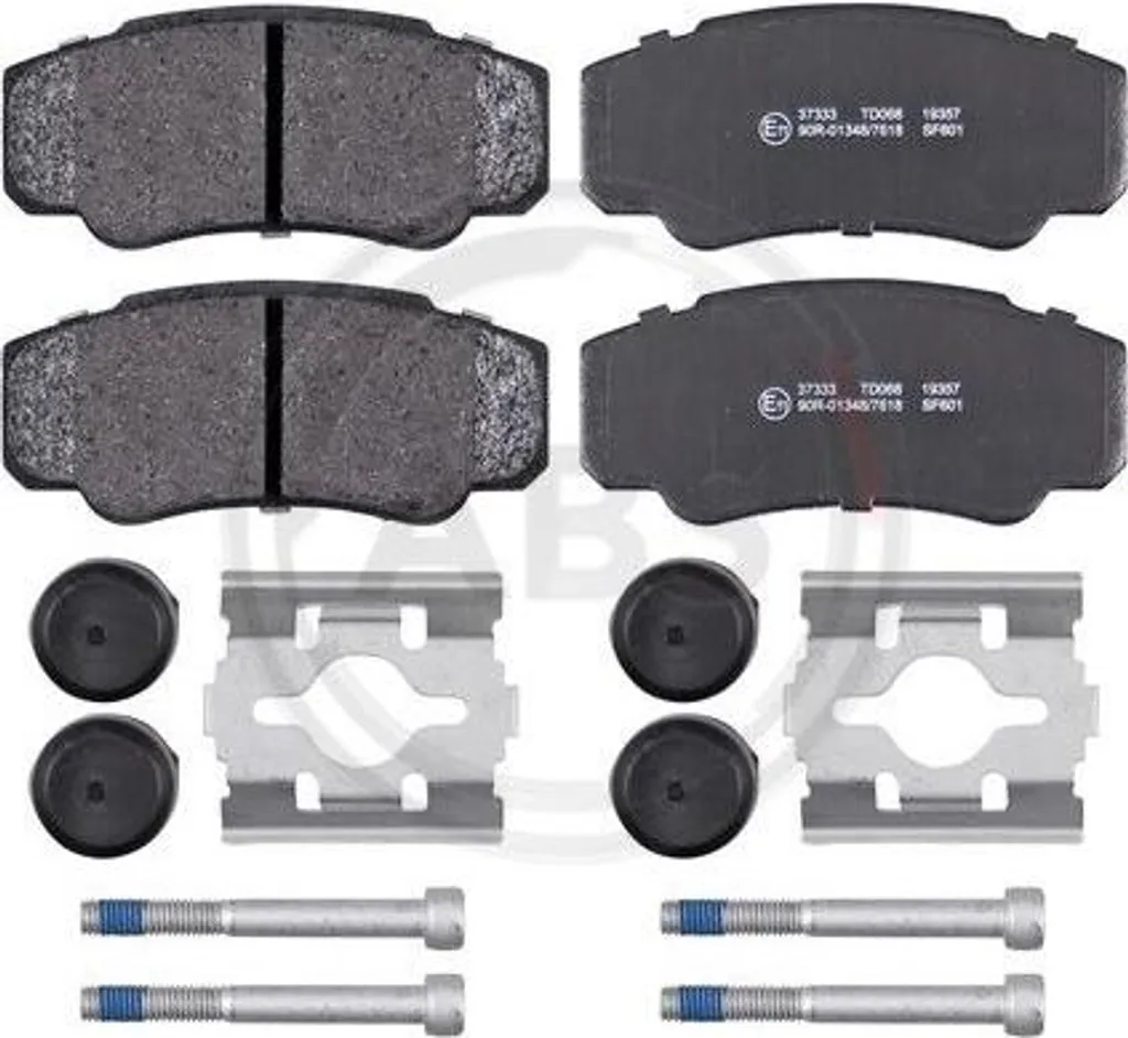 Plaquettes de frein A.B.S. 37333 pour Jumper, Xsara, Ducato et Boxer