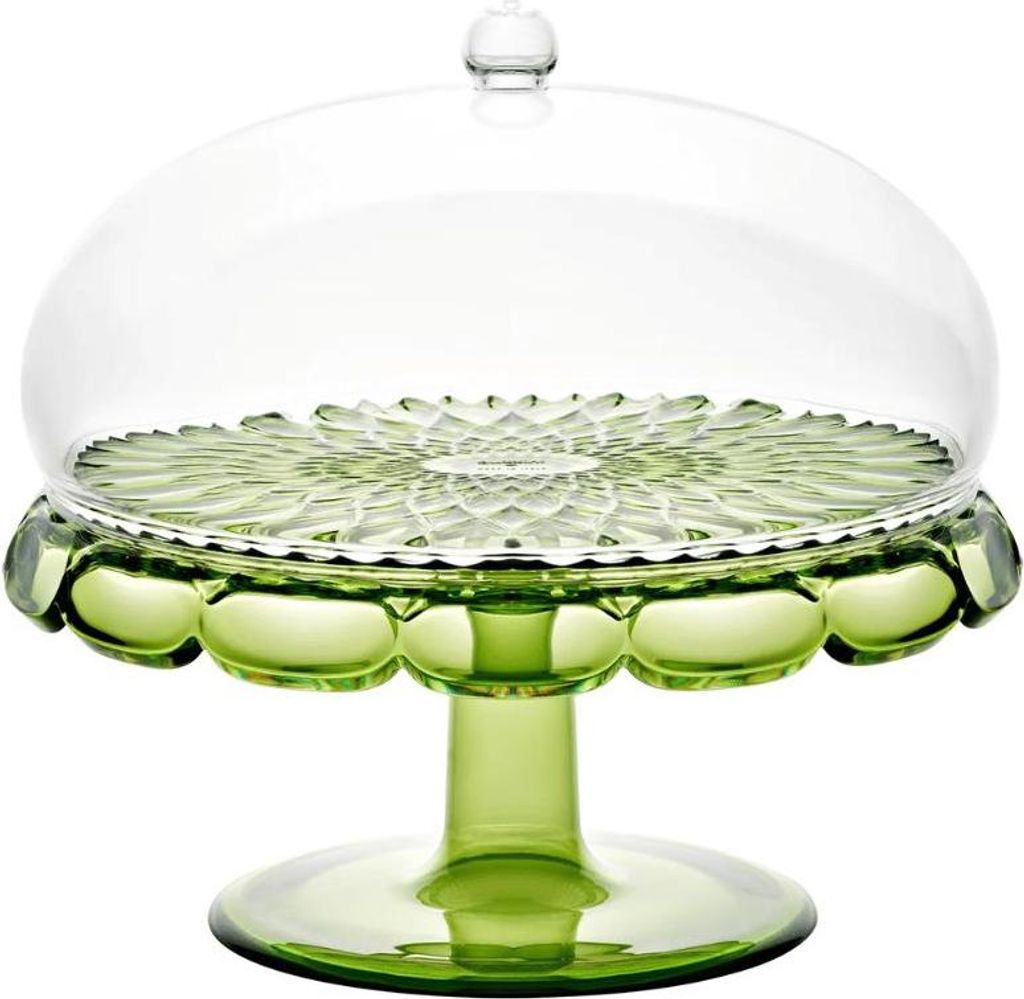 Plateau à gâteaux Guzzini avec pied et cloche Vanity, Image du produit 