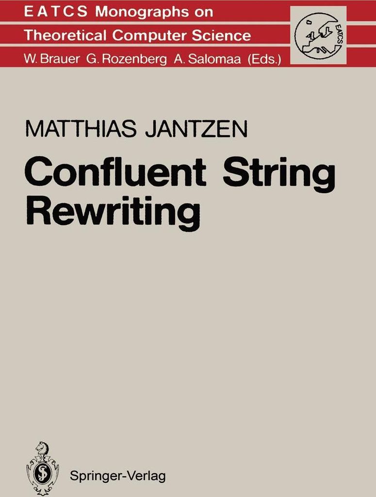 Confluent String Rewriting